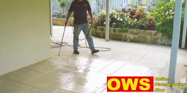 Spraying Sealtight on Balcony What is the best concrete sealer for an outdoor patio?